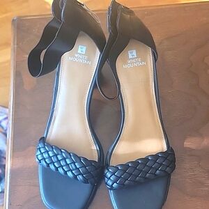 Black White Mountain Sandals